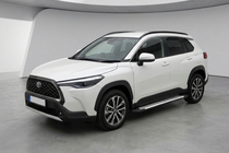 Toyota Corolla Cross 2020– Boční nášlapy Line (2 ks, hliník) fotografie 1