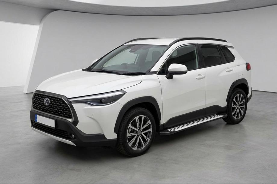 Toyota Corolla Cross 2020– Boční nášlapy Line (2 ks, hliník) Image