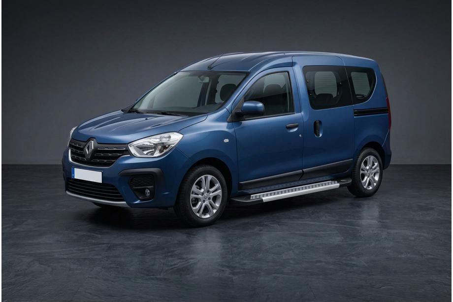 Renault Kangoo/Express 2021– Boční prahy New Vision Grey (2 ks., hliník) Renault Express 2021↗ Image