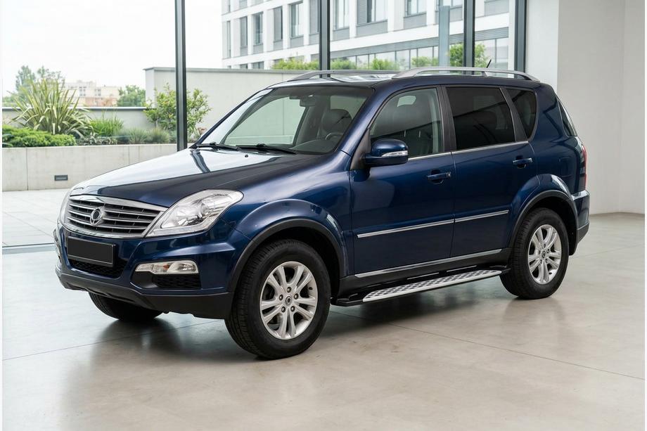 SsangYong Rexton I 2001–2017 Boční prahy Shining V1 (2 ks, hliník) Image