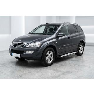 Boční prahy Shining V1 (2 ks, hliník) SsangYong Kyron 2005–2014 fotografie 1