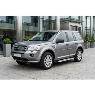 Boční prahy Shining V1 (2 ks, hliník) Land Rover Freelander II 2006–2014 fotografie 1