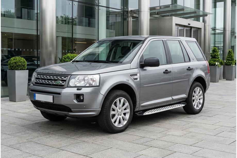 Land Rover Freelander II 2006–2014 Boční prahy Shining V1 (2 ks, hliník) Image