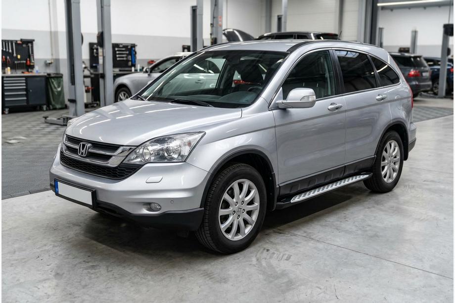 Honda CRV 2007–2011 Boční prahy Shining V1 (2 ks, hliník) Image