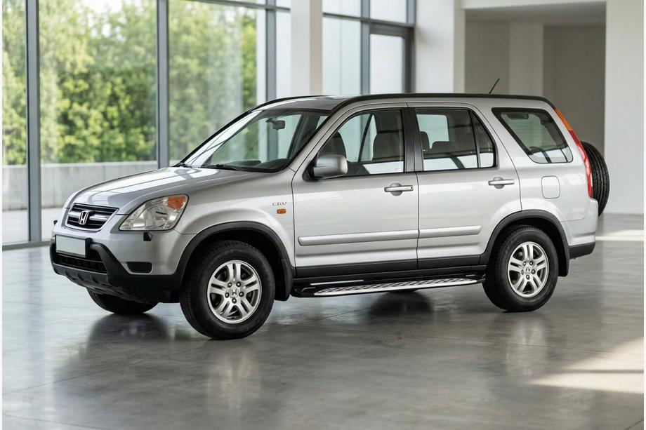 Honda CRV 2001–2006 Boční prahy Shining V1 (2 ks, hliník) Fotografie 1