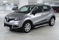 Renault Captur 2013–2019 Boční prahy Shining V1 (2 ks, hliník) fotografie 1