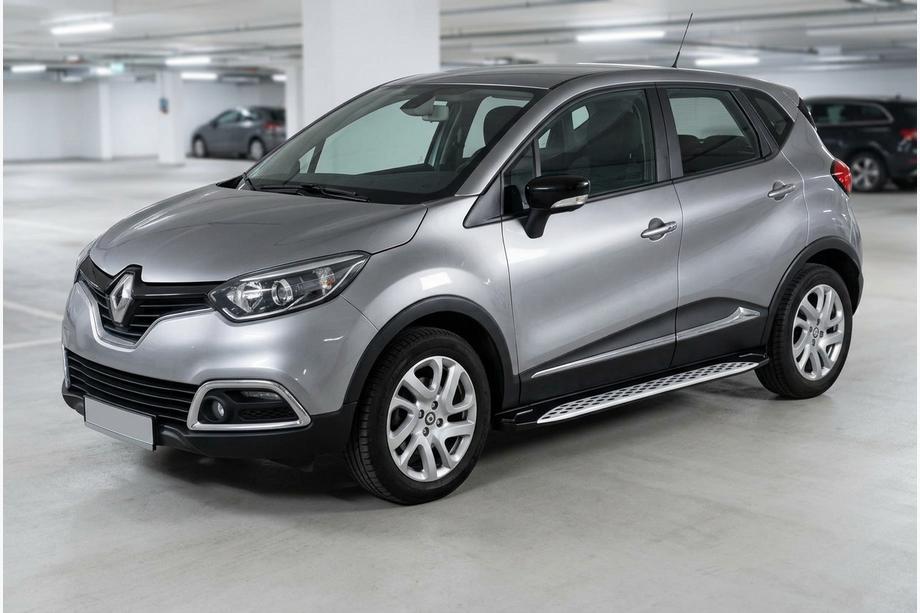 Renault Captur 2013–2019 Boční prahy Shining V1 (2 ks, hliník) Image