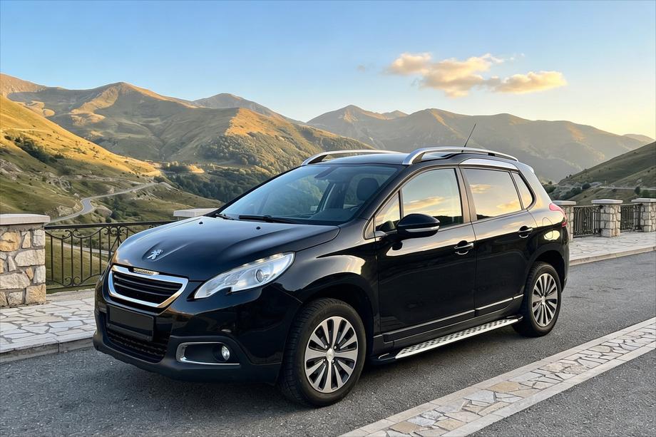 Peugeot 2008 2013–2019 Boční prahy Shining V1 (2 ks, hliník) Image