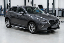 Mazda CX-3 2015– Boční prahy Shining V1 (2 ks, hliník) fotografie 1