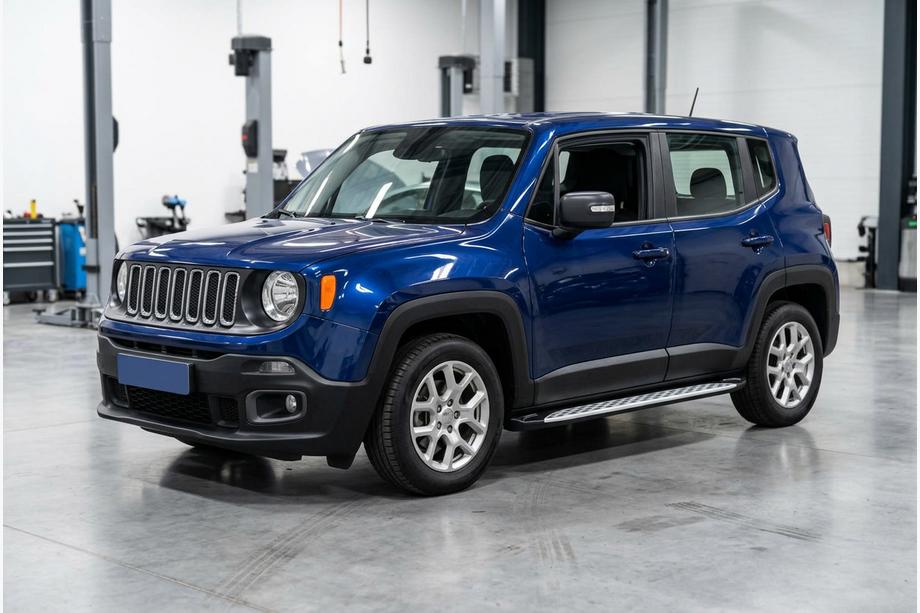 Jeep Renegade 2014– Boční prahy Shining V1 (2 ks, hliník) Image