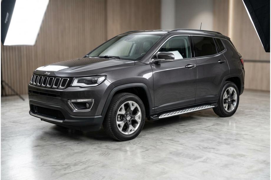 Jeep Compass 2016– Boční prahy Shining V1 (2 ks, hliník) Image