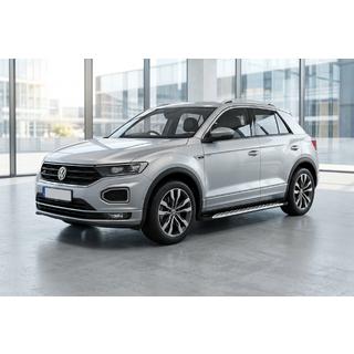 Boční prahy Shining V1 (2 ks, hliník) Volkswagen T-Roc 2017–2025 fotografie 1