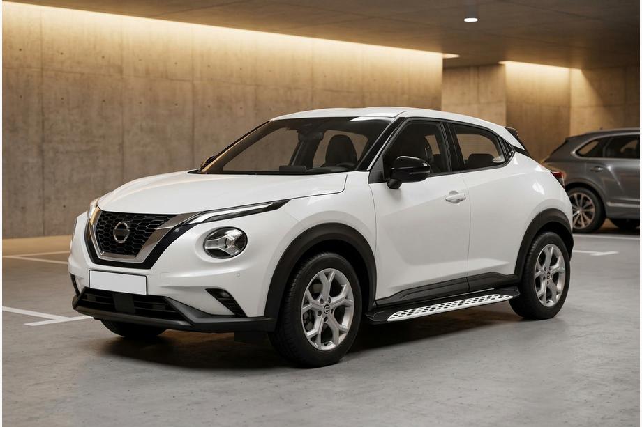 Nissan Juke 2020– Boční prahy Shining V1 (2 ks, hliník) Image