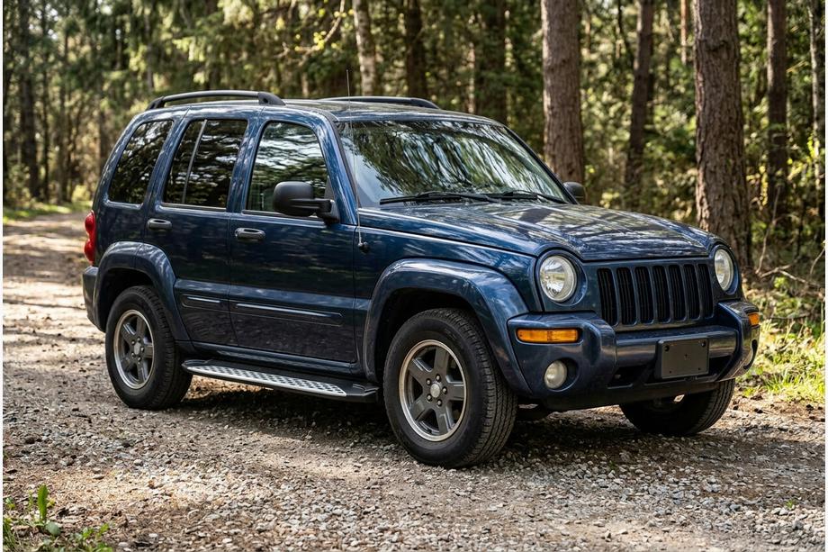 Jeep Cherokee/Liberty 2002–2007 Boční prahy Shining V1 (2 ks, hliník) Image
