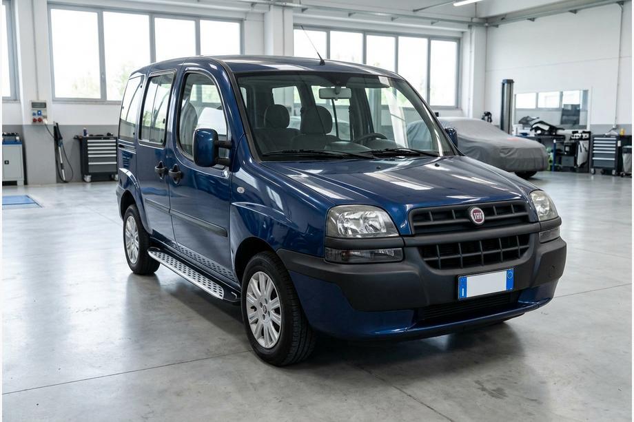 Fiat Doblo I 2005–2010 Boční prahy Shining V1 (2 ks, hliník) Image