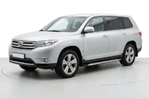 Toyota Highlander 2008–2013 Boční prahy Shining V1 (2 ks, hliník) fotografie 1