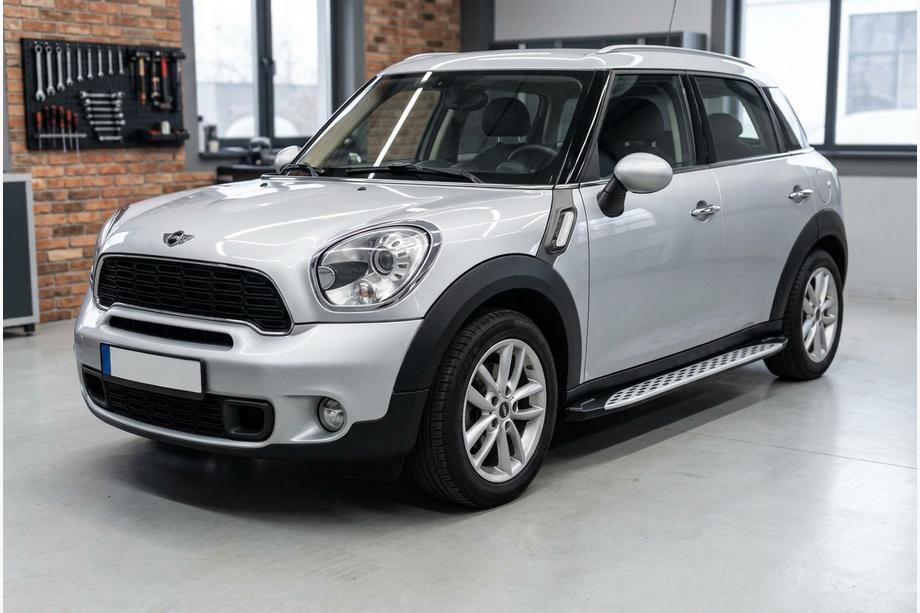 Mini Countryman R60 2010–2017 Boční prahy Shining V1 (2 ks, hliník) Image