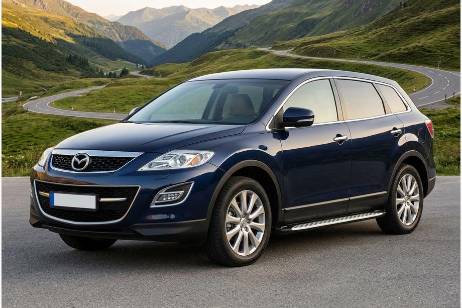 Mazda CX-9 2007–2016 Boční prahy Shining V1 (2 ks, hliník) Image