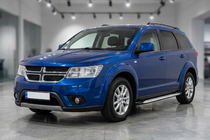 Dodge Journey 2008–2020 Boční prahy Shining V1 (2 ks, hliník) fotografie 1