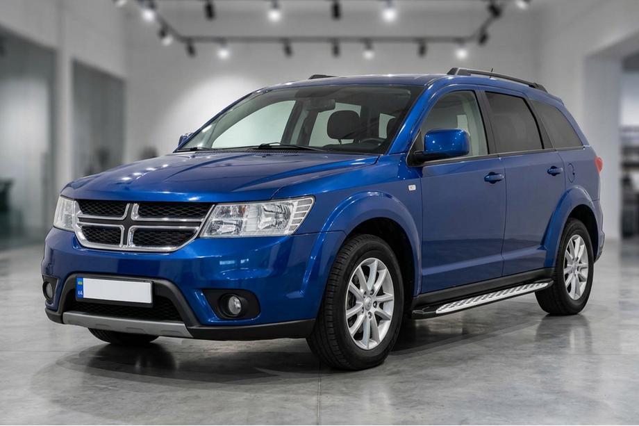 Dodge Journey 2008–2020 Boční prahy Shining V1 (2 ks, hliník) Image