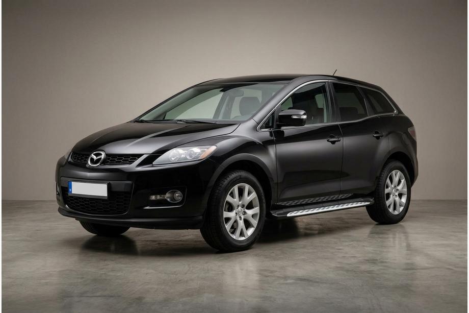 Mazda CX-7 2006–2012 Boční prahy Shining V1 (2 ks, hliník) Image