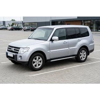 Boční prahy Shining V1 (2 ks, hliník) Mitsubishi Pajero Wagon IV 2006–2021 fotografie 1