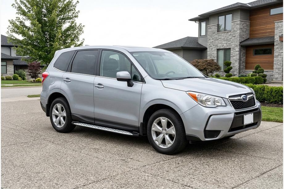 Subaru Forester 2013–2018 Boční prahy Shining V1 (2 ks, hliník) Image