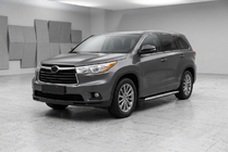 Toyota Highlander 2013–2019 Boční prahy Shining V1 (2 ks, hliník) fotografie 1