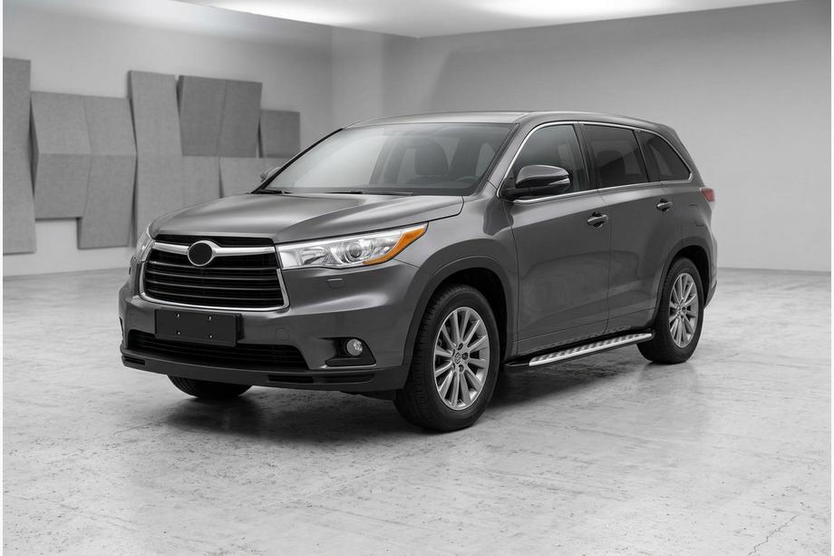 Toyota Highlander 2013–2019 Boční prahy Shining V1 (2 ks, hliník) Image