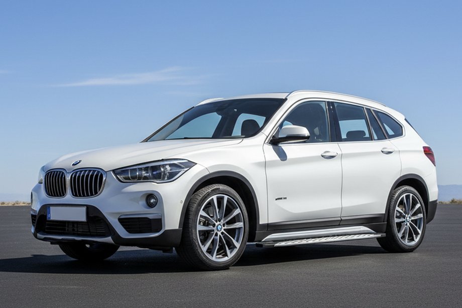BMW X1 F48 2015–2022 Boční prahy Shining V1 (2 ks, hliník) Image
