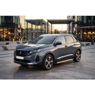 Boční prahy Shining V1 (2 ks, hliník) Peugeot 3008 2016–2023 fotografie 1
