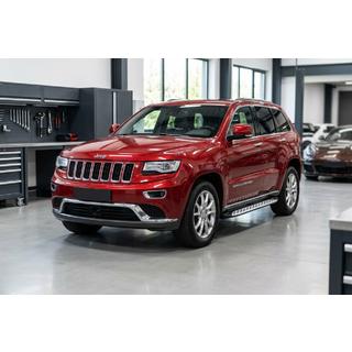 Boční prahy Shining V1 (2 ks, hliník) Jeep Grand Cherokee WK2 2010–2021 fotografie 1