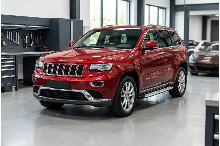 Jeep Grand Cherokee WK2 2010–2021 Boční prahy Shining V1 (2 ks, hliník) Image