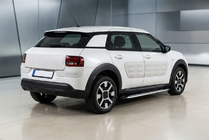 Citroen Cactus 2014–2020 Boční prahy Shining V1 (2 ks, hliník) fotografie 1