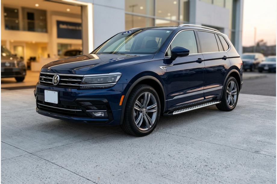 Volkswagen Tiguan 2016–2023 Boční prahy Shining V1 (2 ks, hliník) Image