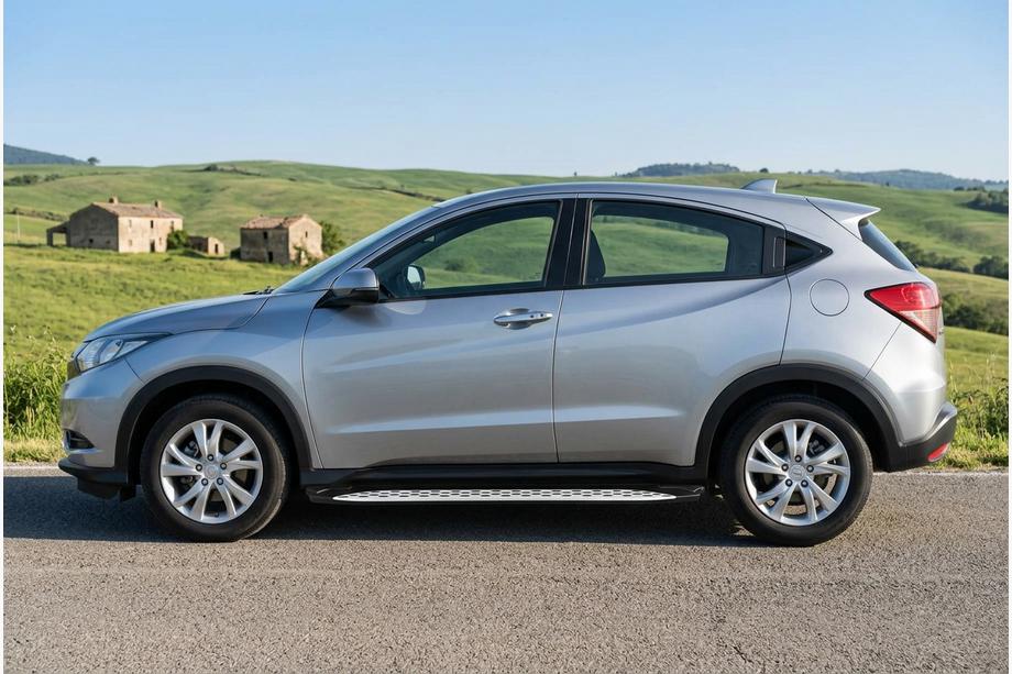 Honda HR-V 2014–2021 Boční prahy Shining V1 (2 ks, hliník) Image