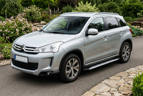 Citroen C-4 Aircross 2012–2017 Boční prahy Shining V1 (2 ks, hliník) fotografie 1