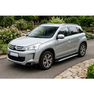 Boční prahy Shining V1 (2 ks, hliník) Citroen C-4 Aircross 2012–2017 fotografie 1