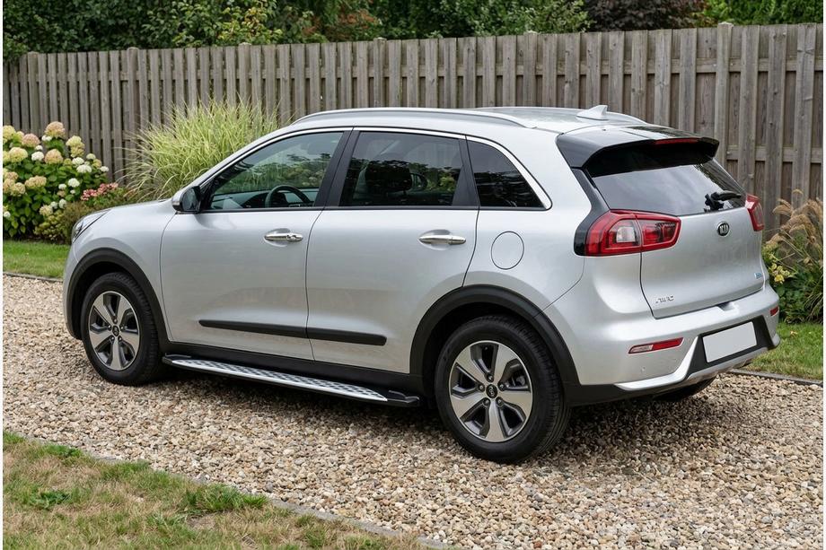 Kia Niro 2016–2021 Boční prahy Shining V1 (2 ks, hliník) Image