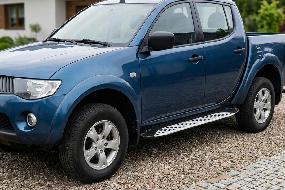 Fiat Fullback 2016– Boční prahy Shining V1 (2 ks, hliník) Image