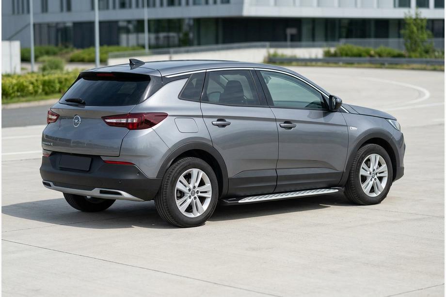 Opel Grandland X 2017– Boční prahy Shining V1 (2 ks, hliník) Image