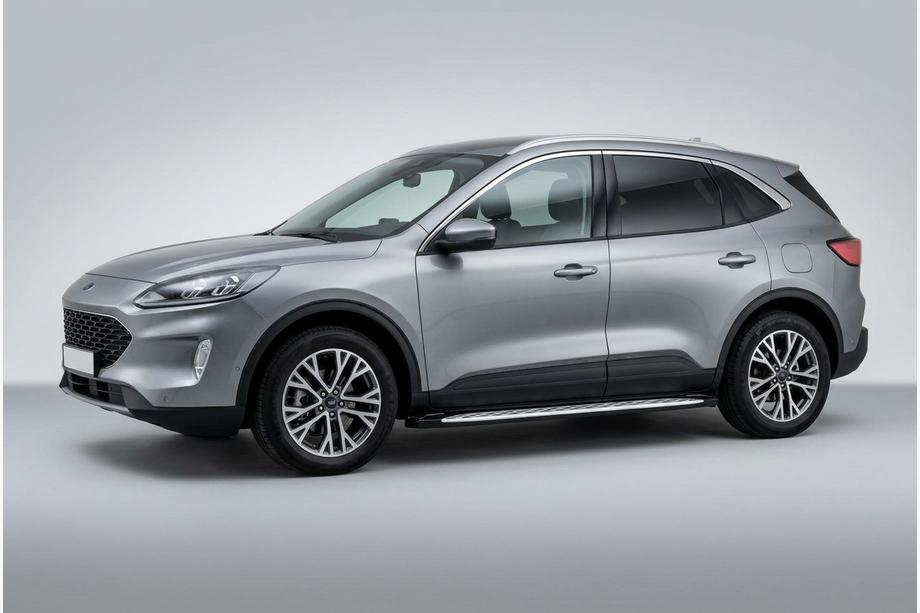 Ford Kuga/Escape 2019– Boční prahy Shining V1 (2 ks, hliník) Image