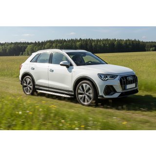 Boční prahy Shining V1 (2 ks, hliník) Audi Q3 2019–2025 fotografie 1