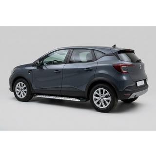 Boční prahy Shining V1 (2 ks, hliník) Renault Captur 2019– fotografie 1