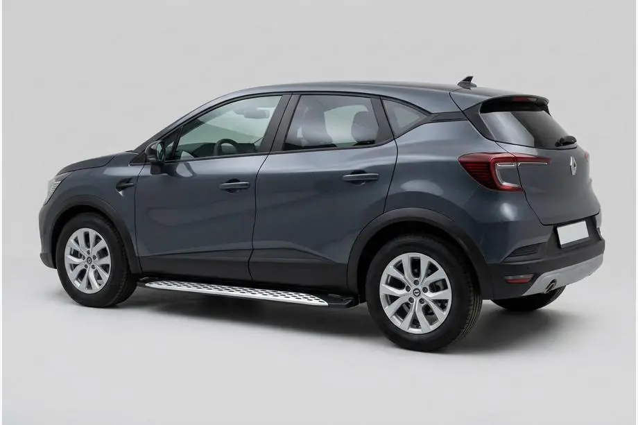 Renault Captur 2019– Boční prahy Shining V1 (2 ks, hliník) Image