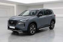 Nissan X-trail T33/Rogue 2022– Boční prahy Shining V1 (2 ks, hliník) fotografie 1