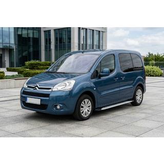 Boční prahy Shining V1 (2 ks, hliník) Citroen Berlingo 2008–2018 fotografie 1