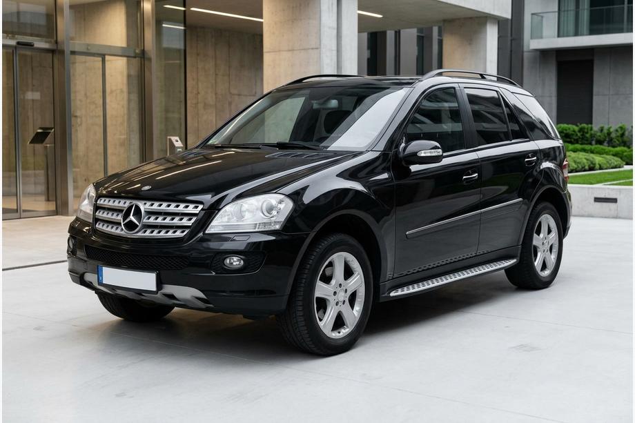 Mercedes ML W164 2005–2011 Boční prahy Shining V1 (2 ks, hliník) Fotografie 1