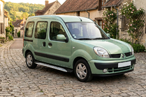 Renault Kangoo 1998–2008 Boční prahy Shining V1 (2 ks, hliník) fotografie 1