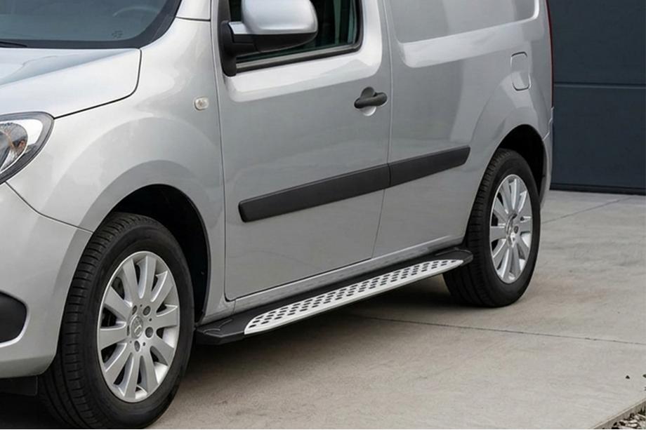 Renault Kangoo 2008–2020 Boční nášlapy Shining V1 (krátký rozvor) (2 ks, hliník) Image